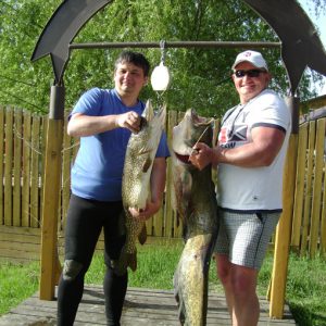 Подводная охота весной в Астрахани. Машкало В.С., сом 18кг