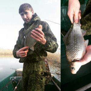 Трофейная рыбалка на карася. Кочетков Алексей карась 1,4кг
