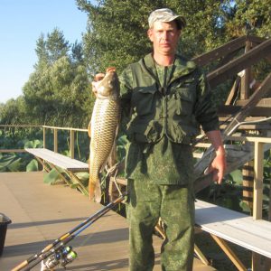 Трофейная рыбалка на сазана, осенью. Лотонин Алексей, сазан 6кг