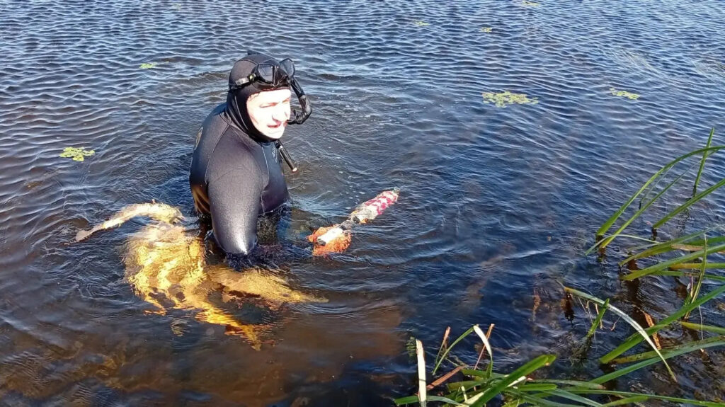 подводная охота в Астрахани